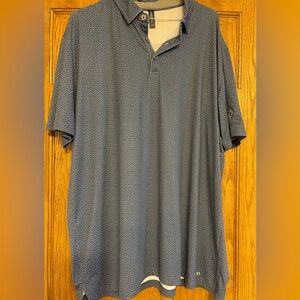 Anderson Ord Men's Blue Performance Polo Shirt Size XL